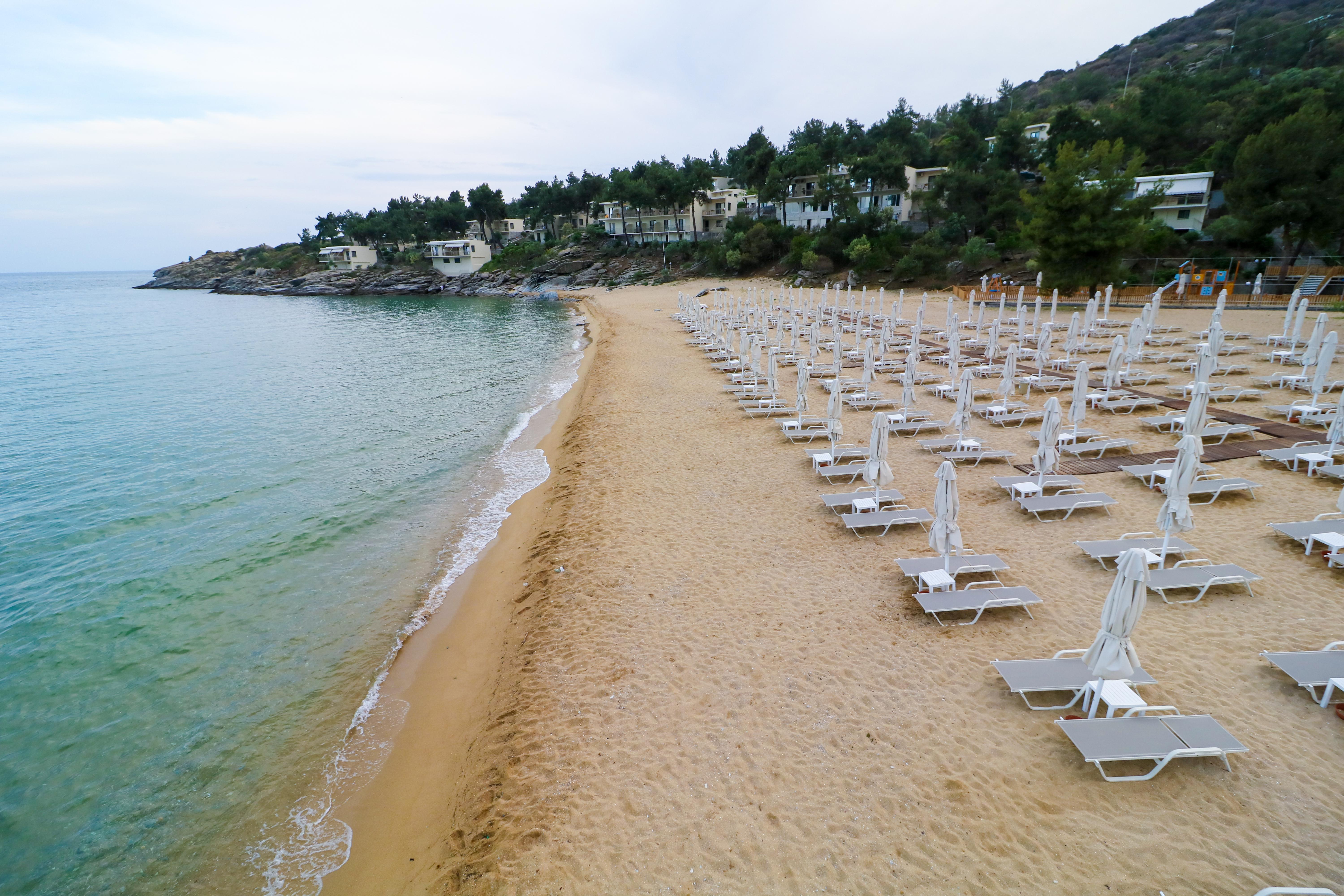 Tosca Beach Hotel PalaiónTsiflíkion المظهر الخارجي الصورة