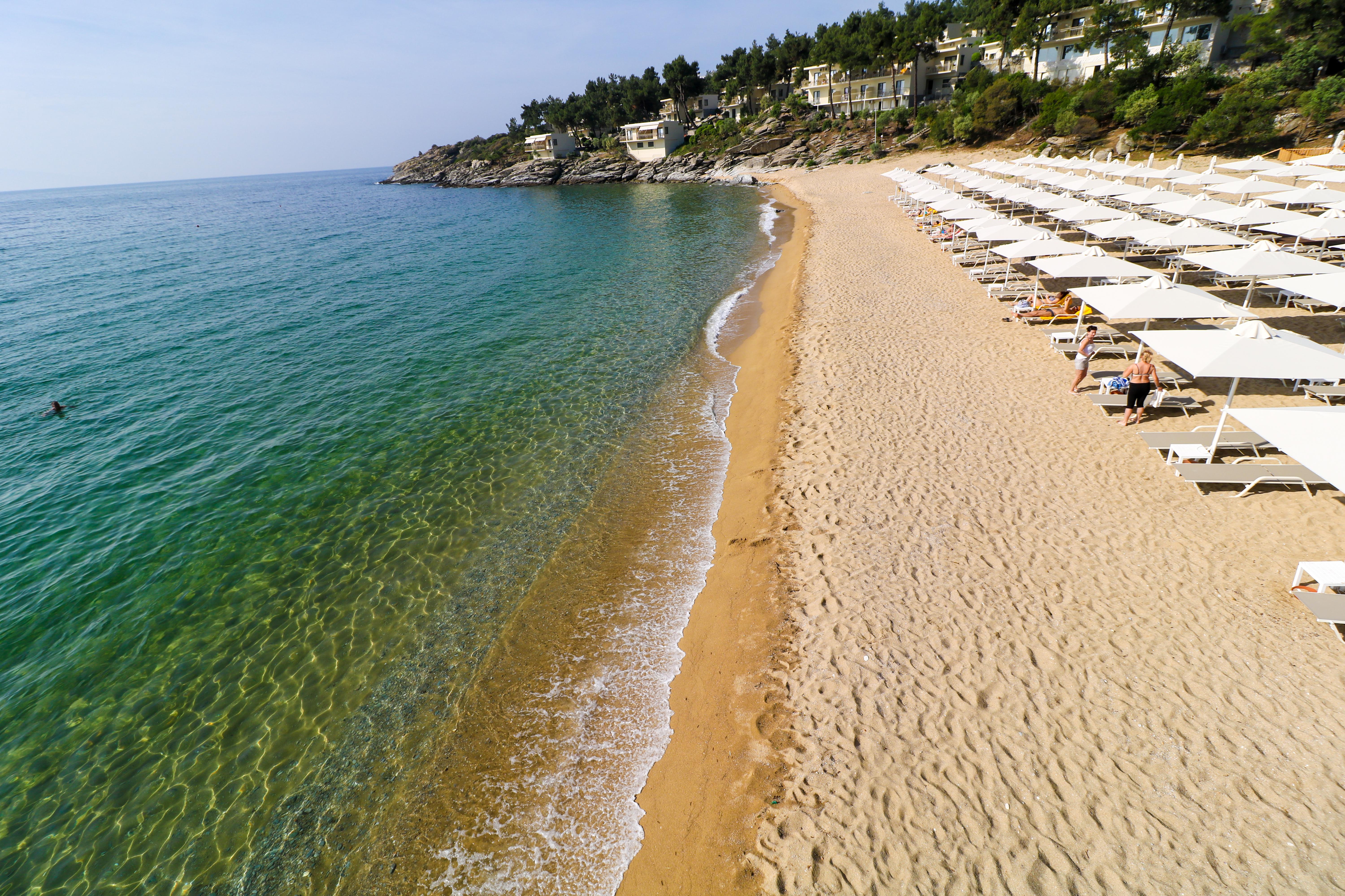 Tosca Beach Hotel PalaiónTsiflíkion المظهر الخارجي الصورة